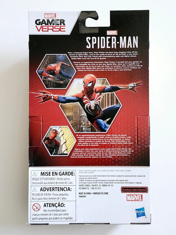 Marvel Legends Gamerverse Spider-Man (Insomniac) Exclusive 6-Inch Action Figure For Discount