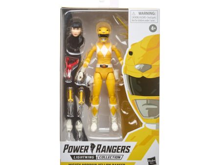 Power Rangers Lightning Collection Mighty Morphin Yellow Ranger 6-Inch Action Figure For Cheap