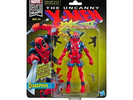 X-Men X-Force Retro Collection Deadpool Exclusive 6-Inch Action Figure Online now