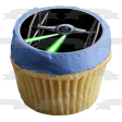 Star Wars Darth Vader Luke Skywalker Han Solo and Yoda Edible Cupcake Topper Images ABPID04249 For Cheap