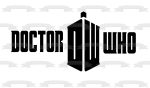 Doctor Who Logo Tardis the Doctor Edible Cake Topper Image ABPID01870 on Sale