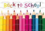 Back to School Colored Pencils Edible Cake Topper Image ABPID04076 For Sale