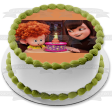 Hotel Transylvania Mavis Dennis Dracula and a  Birthday Cake Edible Cake Topper Image ABPID04031 Online now