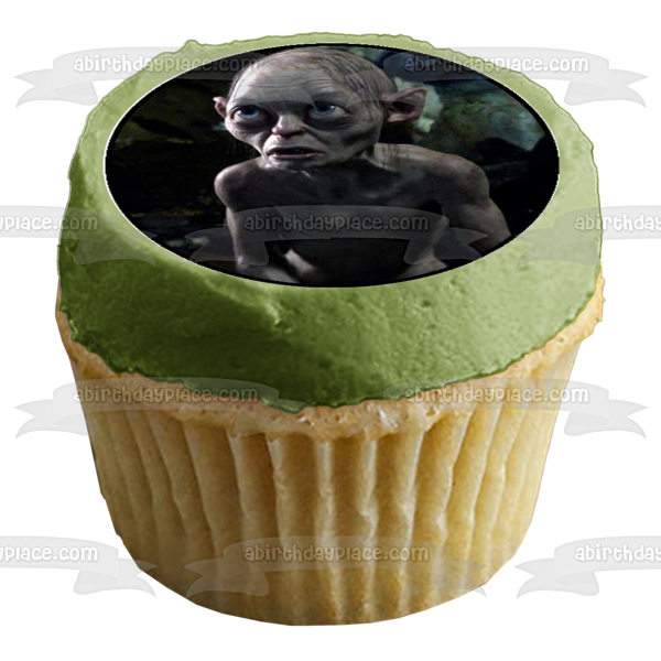 The Hobbit An Unexpected Journey Bilbo Gandalf Golem and Dwarves Edible Cupcake Topper Images ABPID04221 Fashion