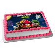 Angry Birds Space Red Bird Ca-Chaw Terrance Bash Blue Bird Bip-Bap-Bop Edible Cake Topper Image ABPID08448 Online Sale