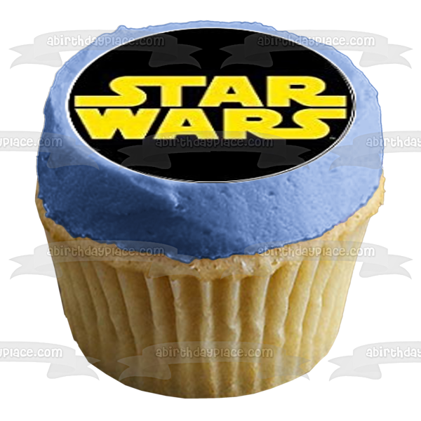 Star Wars Darth Vader Luke Skywalker Han Solo and Yoda Edible Cupcake Topper Images ABPID04249 For Cheap