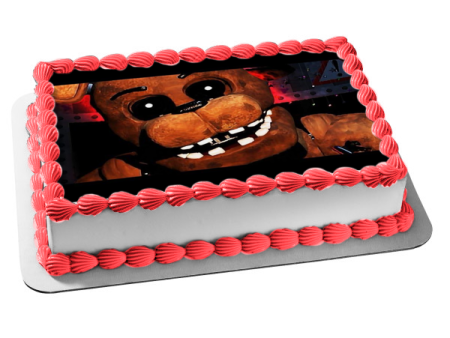 Five Nights at Freddy s Freddy Fazbear Edible Cake Topper Image ABPID04276 Hot on Sale