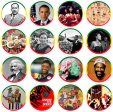 Black History Month Cupcake Toppers President Barack Obama Frederick Douglass Rosa Parks and Other Historical and Cultural Icons Edible Cupcake Topper Images ABPID53570 Cheap