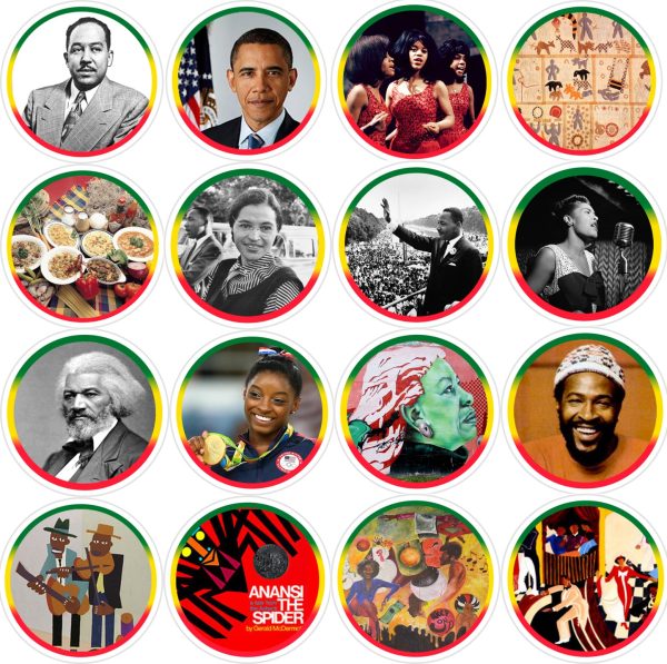 Black History Month Cupcake Toppers President Barack Obama Frederick Douglass Rosa Parks and Other Historical and Cultural Icons Edible Cupcake Topper Images ABPID53570 Cheap