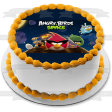 Angry Birds Space Red Bird Ca-Chaw Terrance Bash Blue Bird Bip-Bap-Bop Edible Cake Topper Image ABPID08448 Online Sale