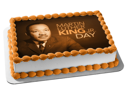 Martin Luther King Jr. Day Edible Cake Topper Image ABPID53565 Cheap