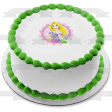 Rapunzel Long Hair and Her Frog Edible Cake Topper Image ABPID04170 Fashion