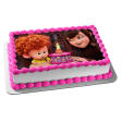 Hotel Transylvania Mavis Dennis Dracula and a  Birthday Cake Edible Cake Topper Image ABPID04031 Online now