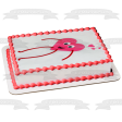 Happy Valentine s Day Heart Man Stick Figure Edible Cake Topper Image ABPID53581 on Sale