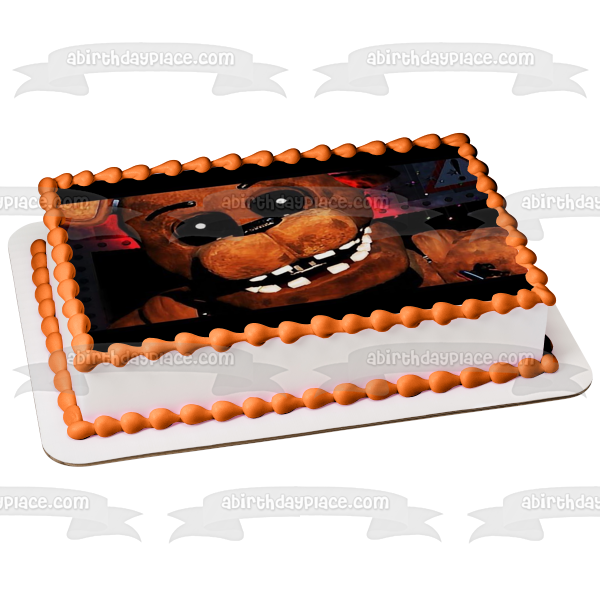 Five Nights at Freddy s Freddy Fazbear Edible Cake Topper Image ABPID04276 Hot on Sale