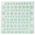 Pastel Printed Assortment Dots Fondant DecoShapes® Online Sale