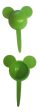 Green Mickey Mouse Cupcake Picks (12 pieces) on Sale