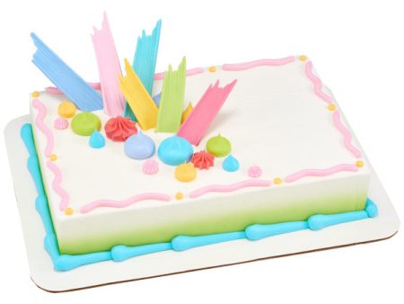 Pastel Brushstrokes Sweet Décor™ Edible Decorations For Sale