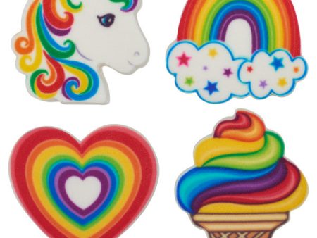 Rainbow Collection Sweet Décor™ Printed Edible Decorations Fashion