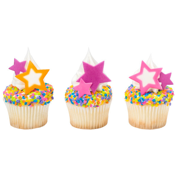 White Stars Fondant DecoShapes® For Cheap