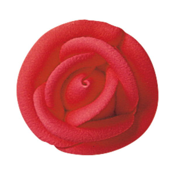 Red Medium Classic Sugar Rose Decorations Online Hot Sale