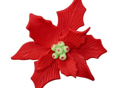 Poinsettia Gum Paste Flowers Hot on Sale