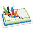 Primary Brushstrokes Sweet Décor™ Edible Decorations Discount