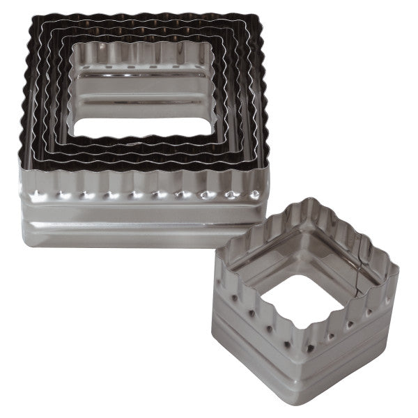 Double-Sided Square, 6 Piece Set Cutters Molds on Sale