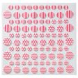 Bright Printed Assortment Dots Fondant DecoShapes® Supply