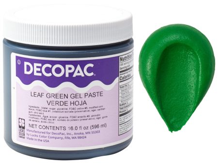 DecoPac Leaf Green Premium Paste Color Online Sale