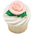 Peach Variety Classic Sugar Rose Decorations Supply