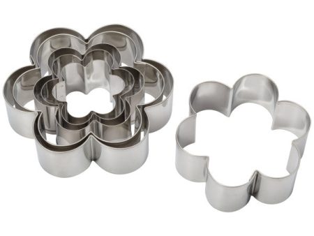 Daisy Pastry Cutter, 6 Piece Set Cutters Molds Online now