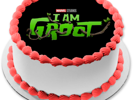 I Am Groot  Avengers: Infinity War Marvel Disney Plus Edible Cake Topper Image ABPID53529 Online Sale