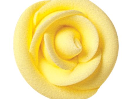 Party Yellow Medium Classic Sugar Rose Decorations Online