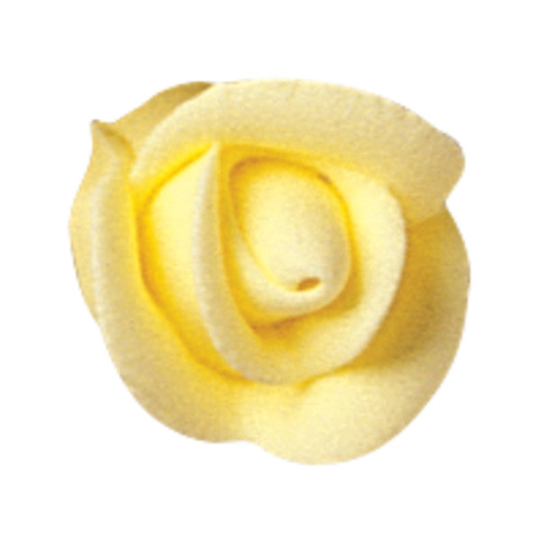 Party Yellow Small Classic Sugar Rose Decorations Online now