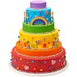 Rainbow Collection Sweet Décor™ Printed Edible Decorations Fashion