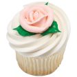 Peach Variety Classic Sugar Rose Decorations Supply