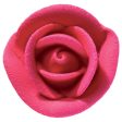 Fuchsia Medium Classic Sugar Rose Decorations For Discount