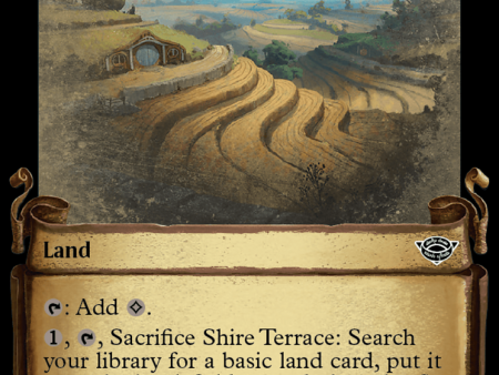 Shire Terrace [The Lord of the Rings: Tales of Middle-Earth Showcase Scrolls] Hot on Sale