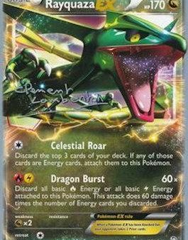 Rayquaza EX (85 124) (Anguille Sous Roche - Clement Lamberton) [World Championships 2013] Fashion