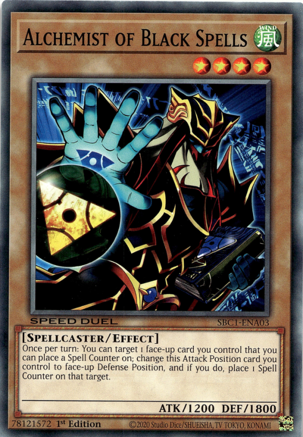 Alchemist of Black Spells [SBC1-ENA03] Common Online now