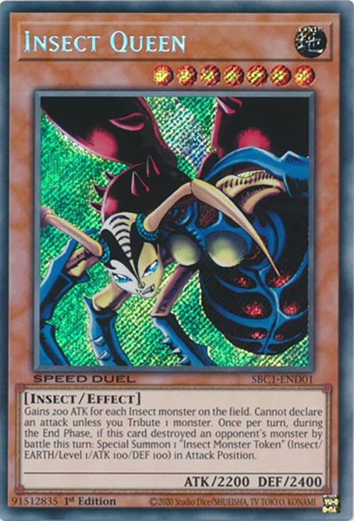 Insect Queen [SBC1-END01] Secret Rare Online