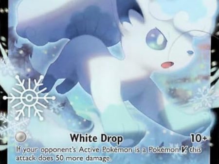 Alolan Vulpix V (033 195) (Holiday Calendar) [Sword & Shield: Silver Tempest] Hot on Sale