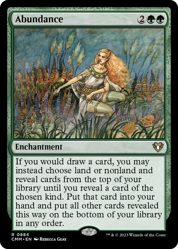 Abundance [Commander Masters] For Cheap