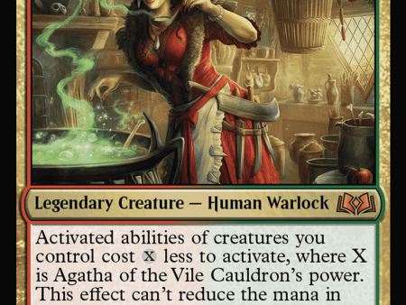 Agatha of the Vile Cauldron [Wilds of Eldraine] on Sale