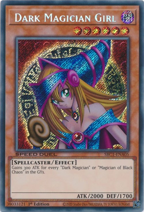 Dark Magician Girl [SBC1-ENA05] Secret Rare Fashion