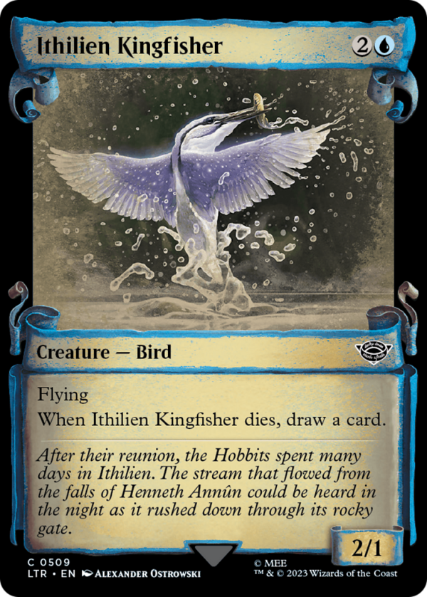 Ithilien Kingfisher [The Lord of the Rings: Tales of Middle-Earth Showcase Scrolls] on Sale