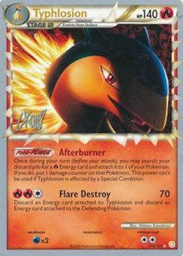 Typhlosion (110 123) (Reshiphlosion - Christopher Kan) [World Championships 2011] on Sale