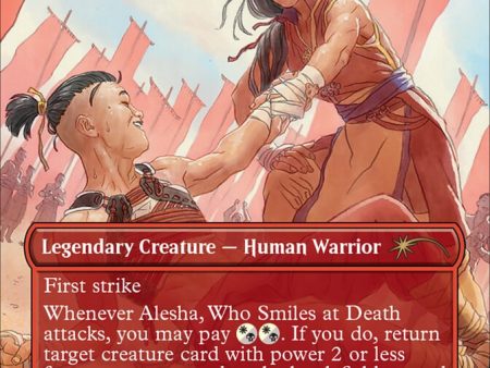 Alesha, Who Smiles at Death [Secret Lair Drop Series] For Cheap