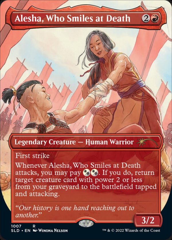 Alesha, Who Smiles at Death [Secret Lair Drop Series] For Cheap